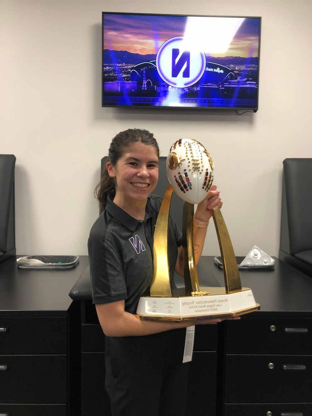 GVSU MAT Camryn Lound Clinical Experience Las Vegas Bowl Spotlight